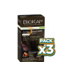 Pack 3x RAPID DELICATO 6.06 RUBIO OSCURO HABANA 135ML BIOKAP
