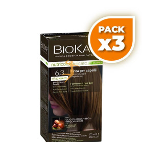 Pack 3x RAPID DELICATO 6.30 RUBIO DORADO OSCURO 135ML BIOKAP