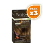 Pack 3x RAPID DELICATO 7.33 RUBIO TRIGO DORADO 135ML BIOKAP