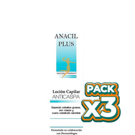 Pack 3x LOCION CAPILAR ANTICAIDA 125 ML ANACIL PLUS
