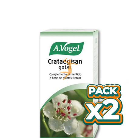 Pack 2x CRATAEGISAN 100Ml. BIOFORCE