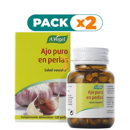 Pack 2x AJO PURO 120 PERLAS A. VOGEL (BIOFORCE)