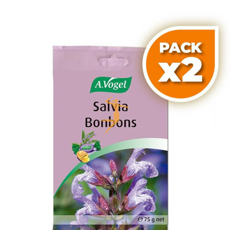 Pack 2x SALVIA BONBONS BOLSA 75Gr. A. VOGEL (BIOFORCE)
