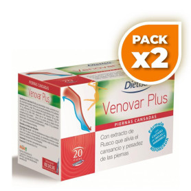 Pack 2x VENOVAR PLUS 20 VIALES DIETISA
