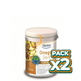 Pack 2x OMEGA 3-6-9 60 PERLAS DIETISA