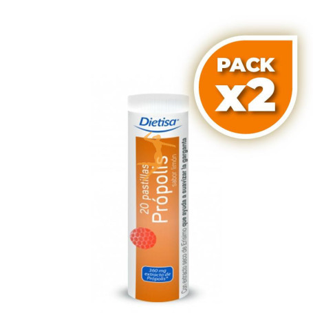 Pack 2x PROPOLIS 20 PASTILLAS DIETISA