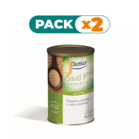 Pack 2x LECITINA DE SOJA IP 400Gr. DIETISA