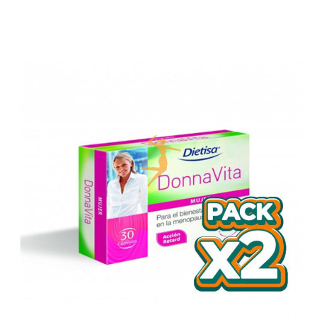 Pack 2x DONNAVITA 30 CÁPSULAS DIETISA