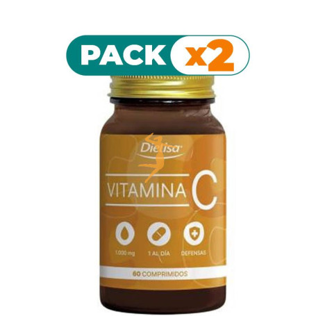 Pack 2x DIETISA VITAMINA C 60 COMPRIMIDOS DIETISA