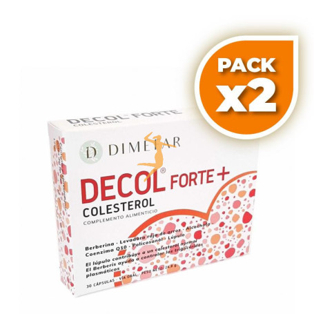 Pack 2x DECOL FORTE + 30 CAPSULAS DIMEFAR