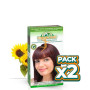 Pack 2x TINTE CAOBA 5.5 CORPORE SANO