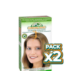 Pack 2x TINTE RUBIO DORADO 7.3 CORPORE SANO