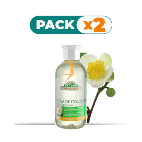 Pack 2x COLONIA DE FLORES 300Ml. CORPORE SANO
