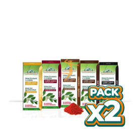 Pack 2x CREMA COLOR CABELLO CAOBA 60Ml. CORPORE SANO