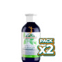 Pack 2x CHAMPÚ HENNA ÍNDIGO CABELLO GRIS Y BLANCO 300Ml. CORPORE SANO