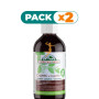 Pack 2x CHAMPÚ HENNA CABELLO CASTAÑO 300Ml. CORPORE SANO