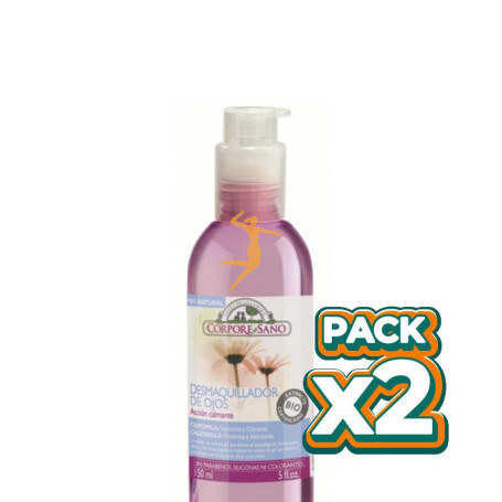 Pack 2x DESMAQUILLADOR DE OJOS 150Ml. CORPORE SANO