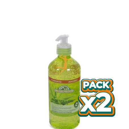 Pack 2x GEL ALOE VERA COSMOS ORGANIC 300Ml. CORPORE SANO