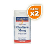 Pack 2x RIBOFLAVINA 50Mg. (VITAMINA B2) LAMBERTS