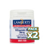 Pack 2x PIRIDOXINA 50Mg. (VITAMINA B6) LAMBERTS