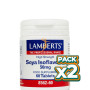 Pack 2x ISOFLAVONAS DE SOJA 50Mg. LAMBERTS