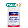 Pack 2x CALCIO MASTICABLE 400Mg. LAMBERTS