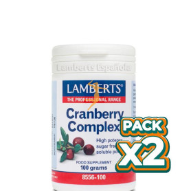 Pack 2x COMPLEJO DE ARÁNDANO CON FOS Y VITAMINA C LAMBERTS