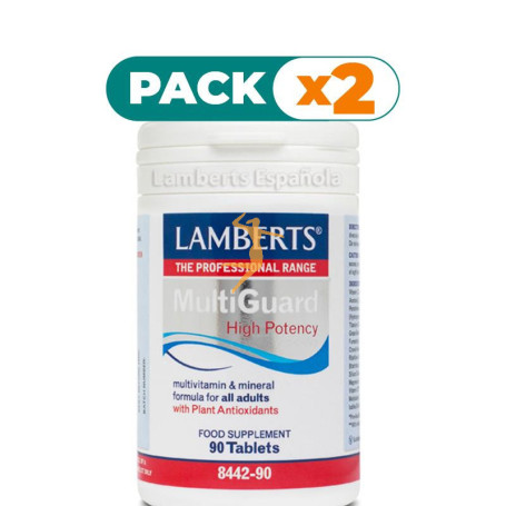 Pack 2x MULTIGUARD 90 TABLETAS LAMBERTS