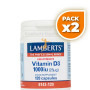 Pack 2x VITAMINA D 1000 IU 120TAB LAMBERTS