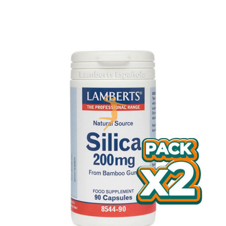 Pack 2x SILICIO 200Mg. LAMBERTS