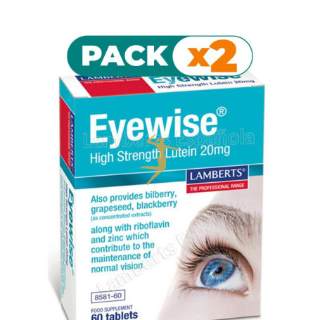Pack 2x EYEWISE 60 TABLETAS LAMBERTS