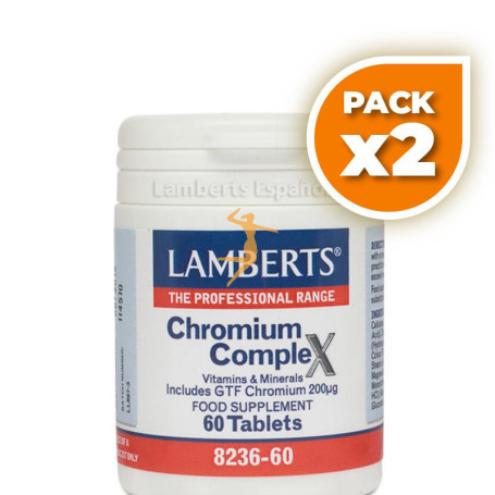 Pack 2x COMPLEJO DE CROMO LAMBERTS