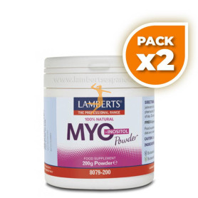 Pack 2x MYO INOSITOL 200Gr. LAMBERTS