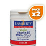 Pack 2x VITAMINA D3 VEGAN 90 CÁPSULAS LAMBERTS