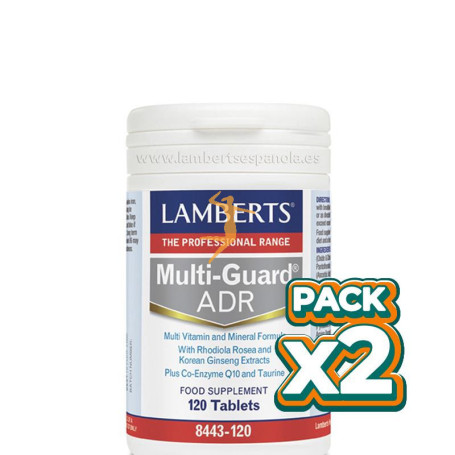 Pack 2x MULTI-GUARD ADR 120 TABLETAS LAMBERTS