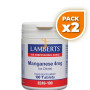 Pack 2x MANGANESO 100 TABLETAS LAMBERTS
