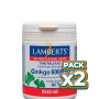 Pack 2x GINKGO BILOBA 6.000Mg. 60 TABLETAS LAMBERTS
