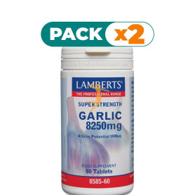 Pack 2x AJO 8.250Mg. 60 TABLETAS LAMBERTS