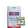 Pack 2x COMPLEJO DE VITAMINAS B-50 120 COMPRIMIDOS LAMBERTS