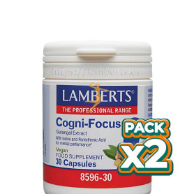 Pack 2x COGNI-FOCUS 30 CÁPSULAS LAMBERTS