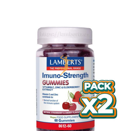 Pack 2x INMUNO-STRENGHT 60 GOMINOLAS LAMBERTS