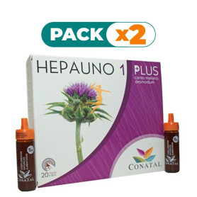 Pack 2x HEPAUNO 1 PLUS 20 VIALES 15Ml. CONATAL