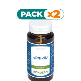Pack 2x CPNI 1U 60 CÁPSULAS BONUSAN
