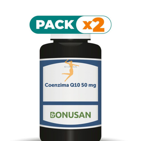 Pack 2x COENZIMA Q10 50Mg. 60 CÁPSULAS BONUSAN