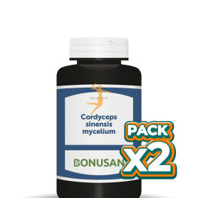 Pack 2x CORDYCEPS SINENSIS MYCELIUM 90 CÁPSULAS BONUSAN