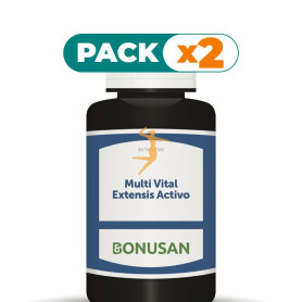 Pack 2x MULTI VITAL EXTENSIS ACTIVO 90 TABLETAS BONUSAN
