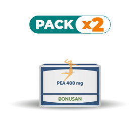 Pack 2x PEA 400Mg. 90 CÁPSULAS VEGETALES BONUSAN