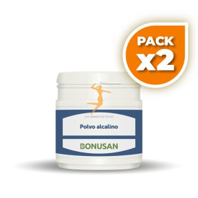 Pack 2x POLVO ALCALINO 120Gr. BONUSAN