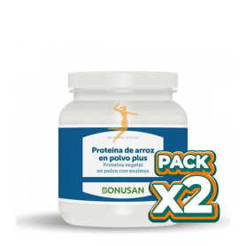 Pack 2x PROTEÍNA DE ARROZ PLUS 500Gr. BONUSAN