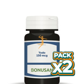 Pack 2x YODO 150Mcg. 180 TABLETAS BONUSAN